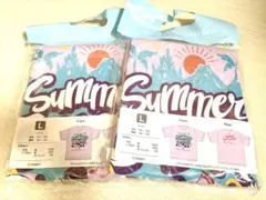東京ディズニーランド購入summercooloffTシャツ 2枚セット　Lサイズ