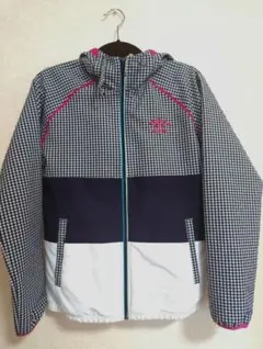 umbro チェック柄 フード付きジャケット