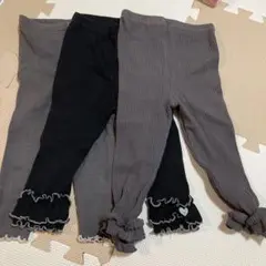 mamaraku レギンス 90 3枚セット