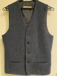 美品Journal Standard ダークブルー ベスト　ジレL