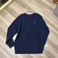 HUF ネイビー セーター XL