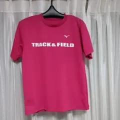 TRACK & FIELD ピンクシャツ HYOGO