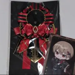にじさんじ 弦月藤士郎 缶バッジ付きロゼット Gothic Night - メルカリ