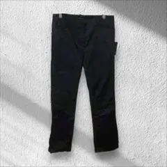 【ザラベーシック】ZARA BASIC スラックス 光沢感 ブラック ポケット