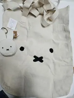 新品！ミッフィー 2wayトート バッグ エコ HEMA 　コインケース付