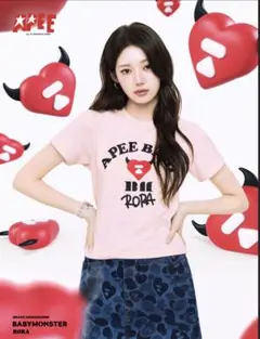 APEE × BABYMONSTER Tシャツ Sのサムネイル