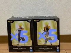 ドラゴンボール CLEARISE フィギュア ゴジータ ベジット セット