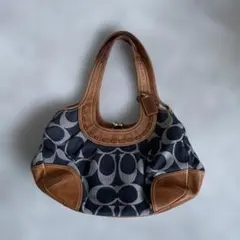 COACH 12748 Signature Denim Hobo Bag Y2K - メルカリ