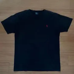 90s POLO RALPH LAUREN Tシャツ ブラック S