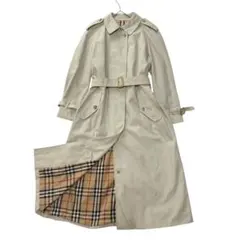 Burberry ノバチェック　トレンチコート　ロング　ベルト　バーバリー