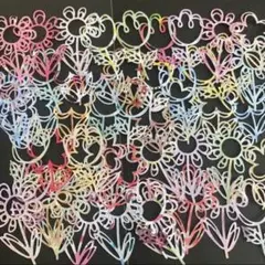 ダイカット　クラフトパンチ　アルバム　お花