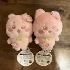 ちいかわ ぬいぱれっと ～さくらいろ～ マスコット1 桜　ちいかわハチワレセット
