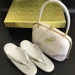 キンワシ印　草履バッグセット　高級感あります