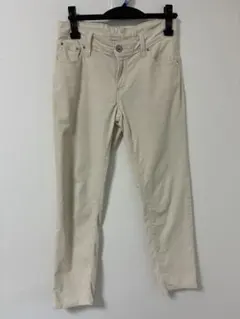 Levi's コーデュロイ スキニーパンツ アイボリー