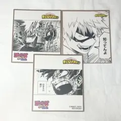 僕のヒーローアカデミア 色紙 まとめ売り 爆豪勝己 緑谷出久 ジャンプ 原画