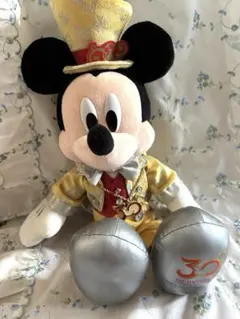 ミッキーマウス 30周年記念 ぬいぐるみ