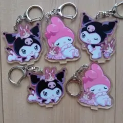 クロミ アクリルキーホルダー 5個セット