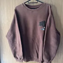 Stüssy ブラウン スウェット Medium