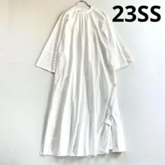 774*専用 美品 23区 リボン パフスリーブシルクワンピース - メルカリ