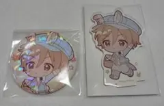 真白友也 アニカフェ イースター アクスタ 缶バッジ