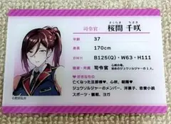 武田弘光展　感謝祭　ランダムステータスカード　桜間千咲