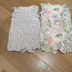 next baby ロンパース 2枚セット 6-9ヶ月