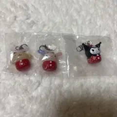 サンリオ　いちごめじるしアクセサリー　ポムポムプリン　ウサハナ　クロミ