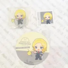 ガンダムSEED FREEDOM アニカフェ アクスタ コースター他 オルフェ