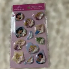 Disney PRINCESS カプセルシール ステッカー