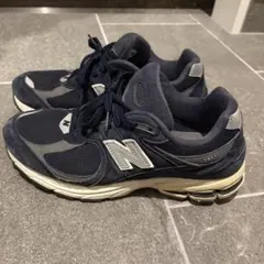 美品 New Balance 2002R ネイビー/グレー スニーカー 27.0