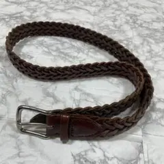 Whitehouse Cox メッシュレザーベルト ブラウン34 P1127のサムネイル