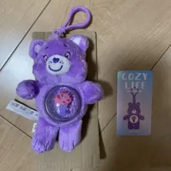 POPMART ポップマート コージーライフ Care Bears ケアベア紫