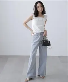 FREE'S MART ベーシックワイドデニム XSのサムネイル