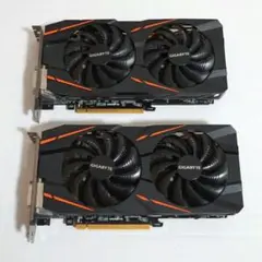 【ジャンク品】GIGABYTE Radeon RX480 8GB 2台セット