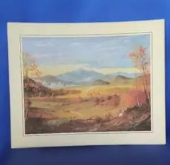 油彩画 山岳風景画 A.kudo サイン入り - メルカリ