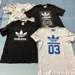 adidas Tシャツまとめて4枚セット　着用感あり