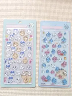 しずくちゃん　ちいかわ　ボンボンドロップシール　2枚　セット