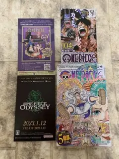 【初版】ONE PIECE 104巻　帯チラシ付