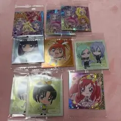 プリキュアウエハース3シール9枚セット