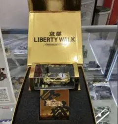 新品 リバティウォーク 京都限定 inno64 RX7 ゴールド ミニカー 1