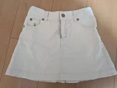 Ralph Lauren ベージュ プリーツスカート 120