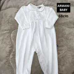 ARMANI BABY ロンパース ホワイト 68cmのサムネイル