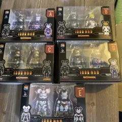 ベアブリック アイアンマン 5体セット　一番くじ A〜E全てセット