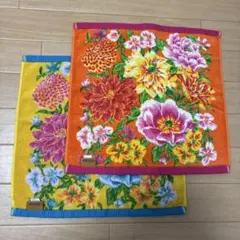 KENZO 花柄ハンドタオル2枚セットのサムネイル