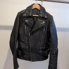 良品】Liugoo Leathers ダイヤキルト レザージャケット 馬革LL - メルカリ
