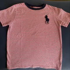 Polo Ralph Lauren 赤白ストライプ Tシャツ 7