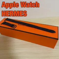 Apple Watch HERMES レザーバンド ドゥブルトゥール 黒