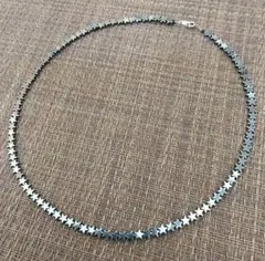 希少★スターネックレス 50cm ヘマタイトのサムネイル