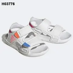 【adidas】キッズサンダル ホワイト