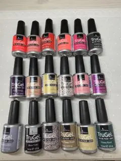 イージーフロウTruGel ジェルネイル18本セット